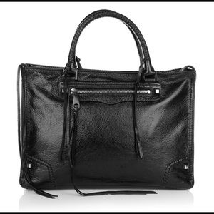 Rebecca Minkoff Black Regan Satchel